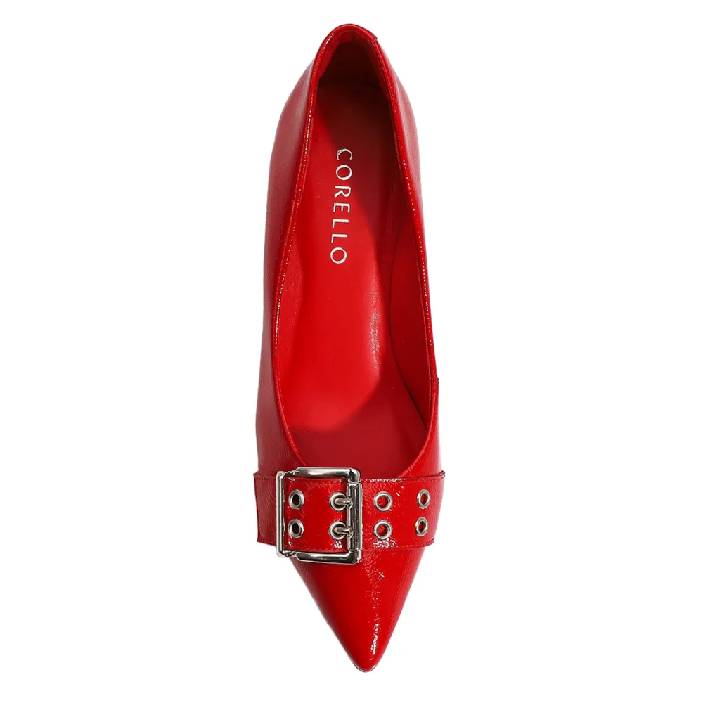 Scarpin Verniz Vermelho - imagem 5