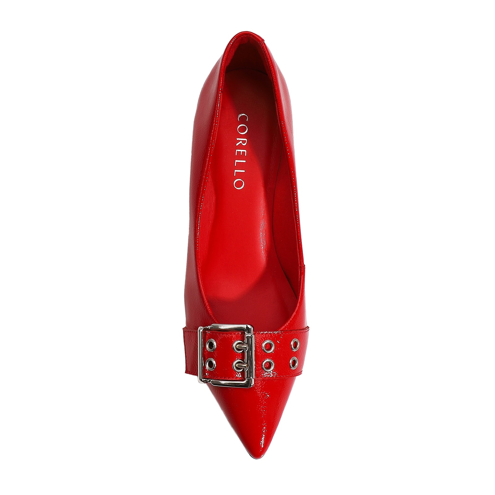 Scarpin Verniz Vermelho