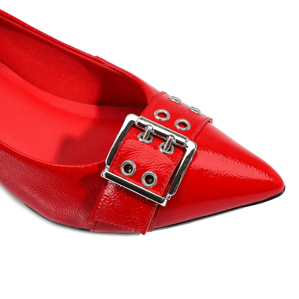 Scarpin Verniz Vermelho - imagem 6