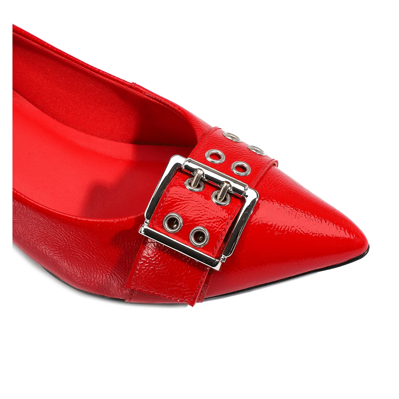 Scarpin Verniz Vermelho