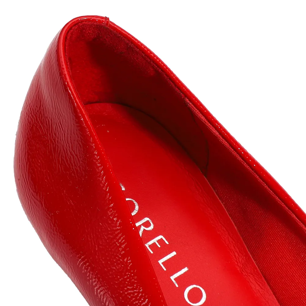 Scarpin Verniz Vermelho - imagem 7