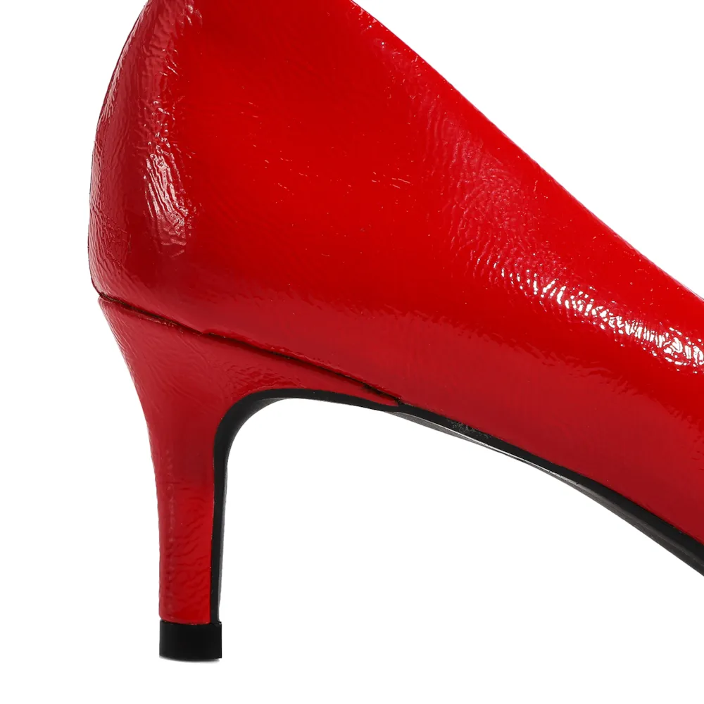 Scarpin Verniz Vermelho - imagem 8