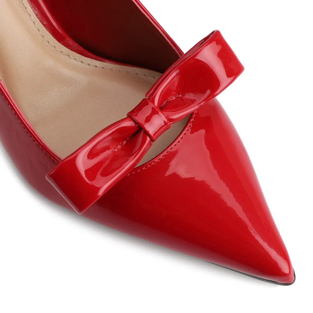 Scarpin Verniz Vermelho - imagem 6