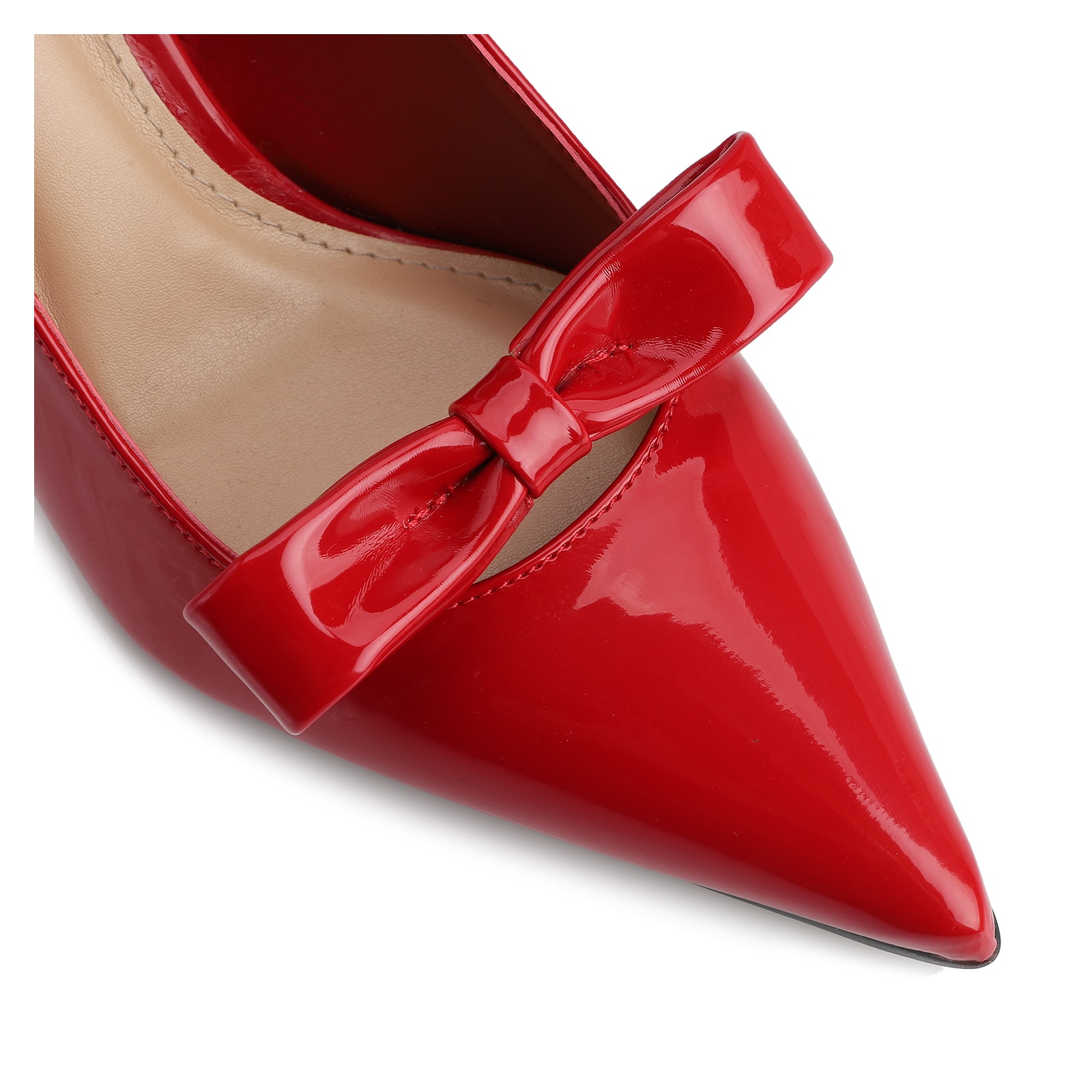Scarpin Verniz Vermelho