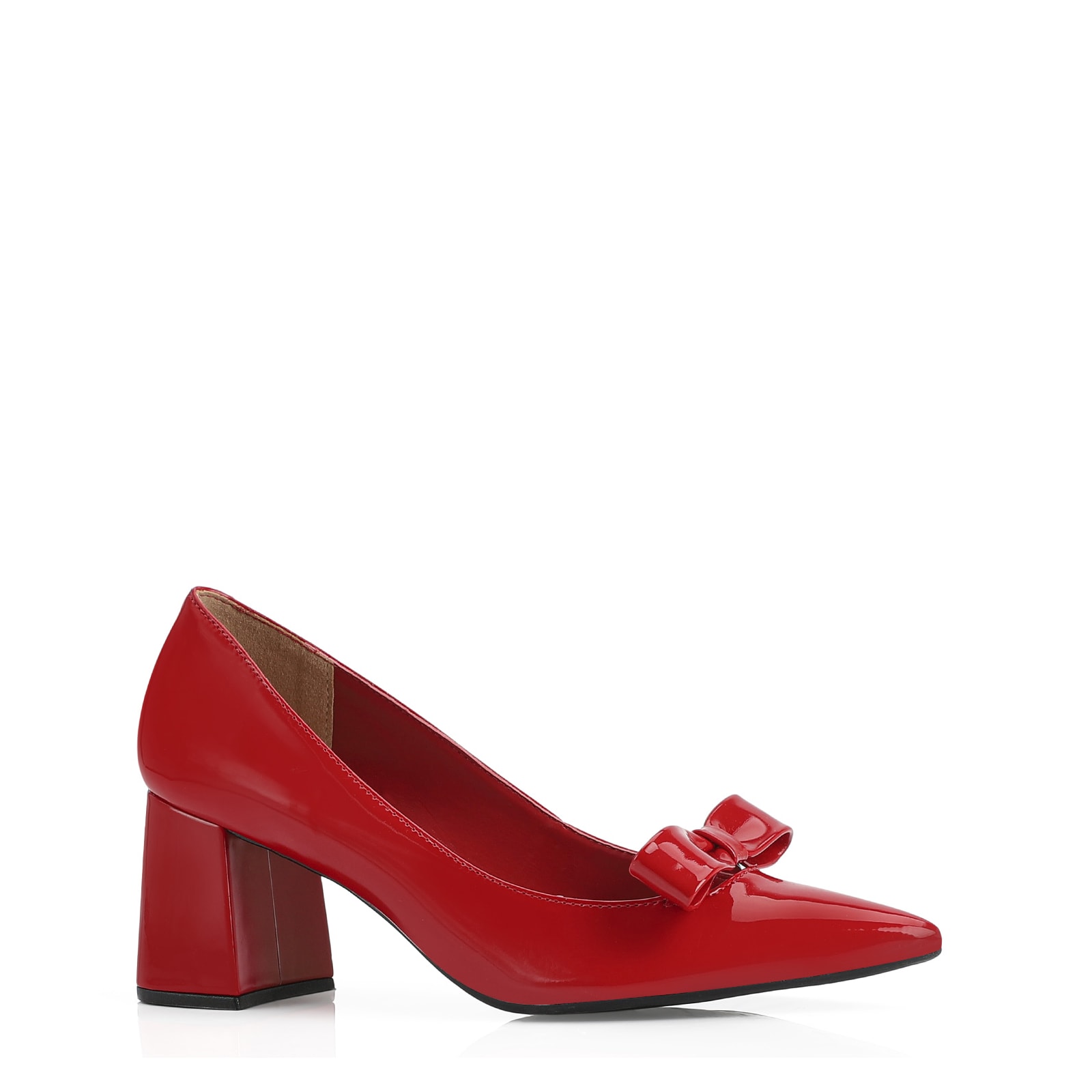 Scarpin Verniz Vermelho