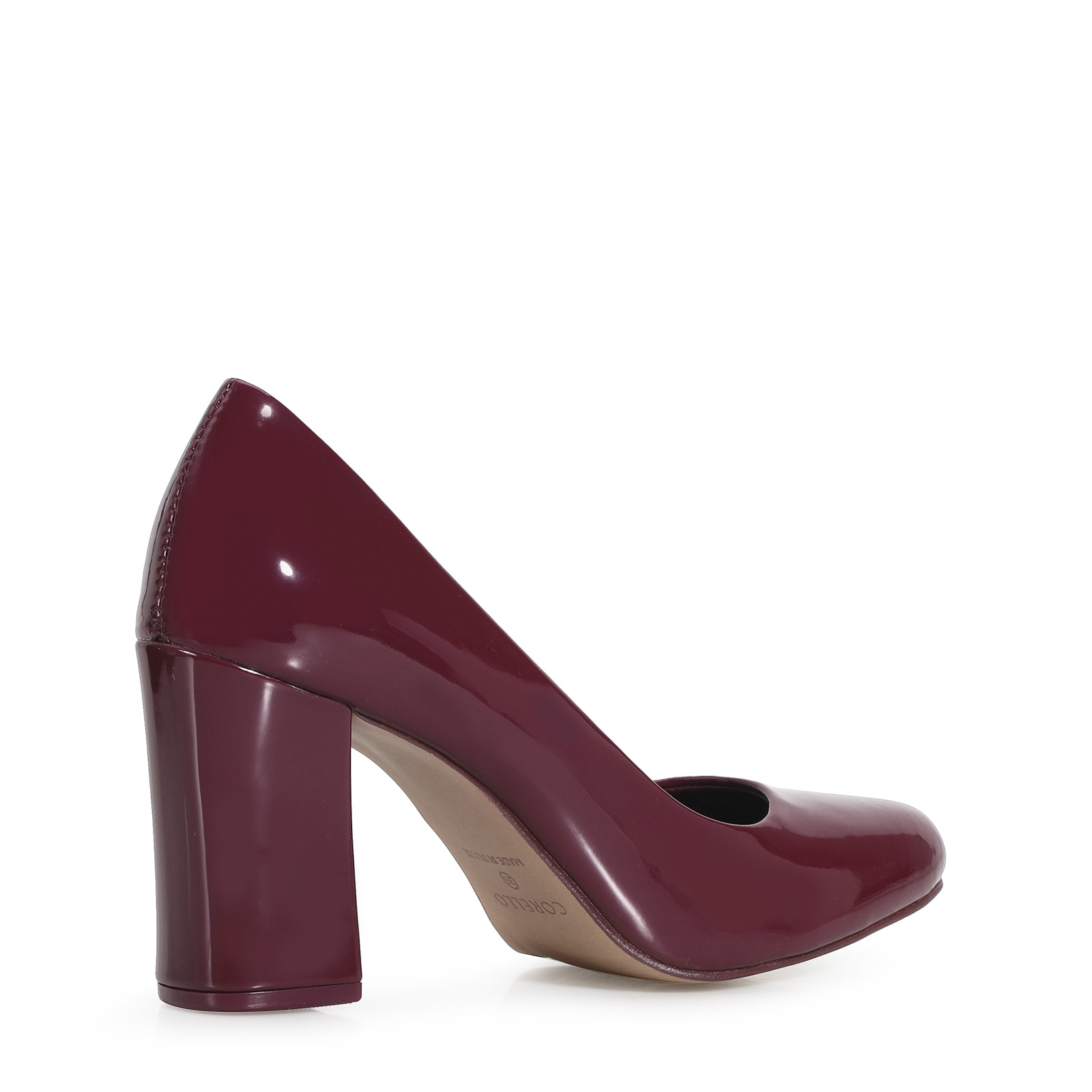 Scarpin Verniz Vinho