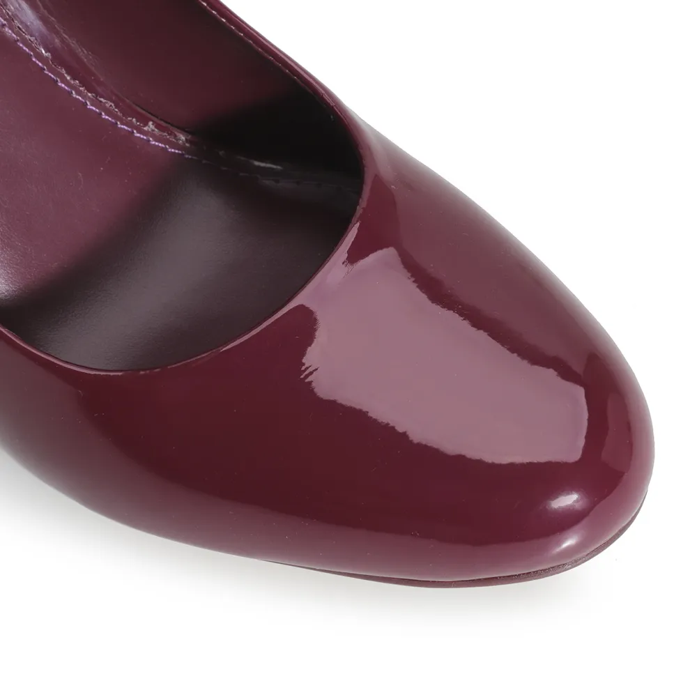 Scarpin Verniz Vinho - imagem 7