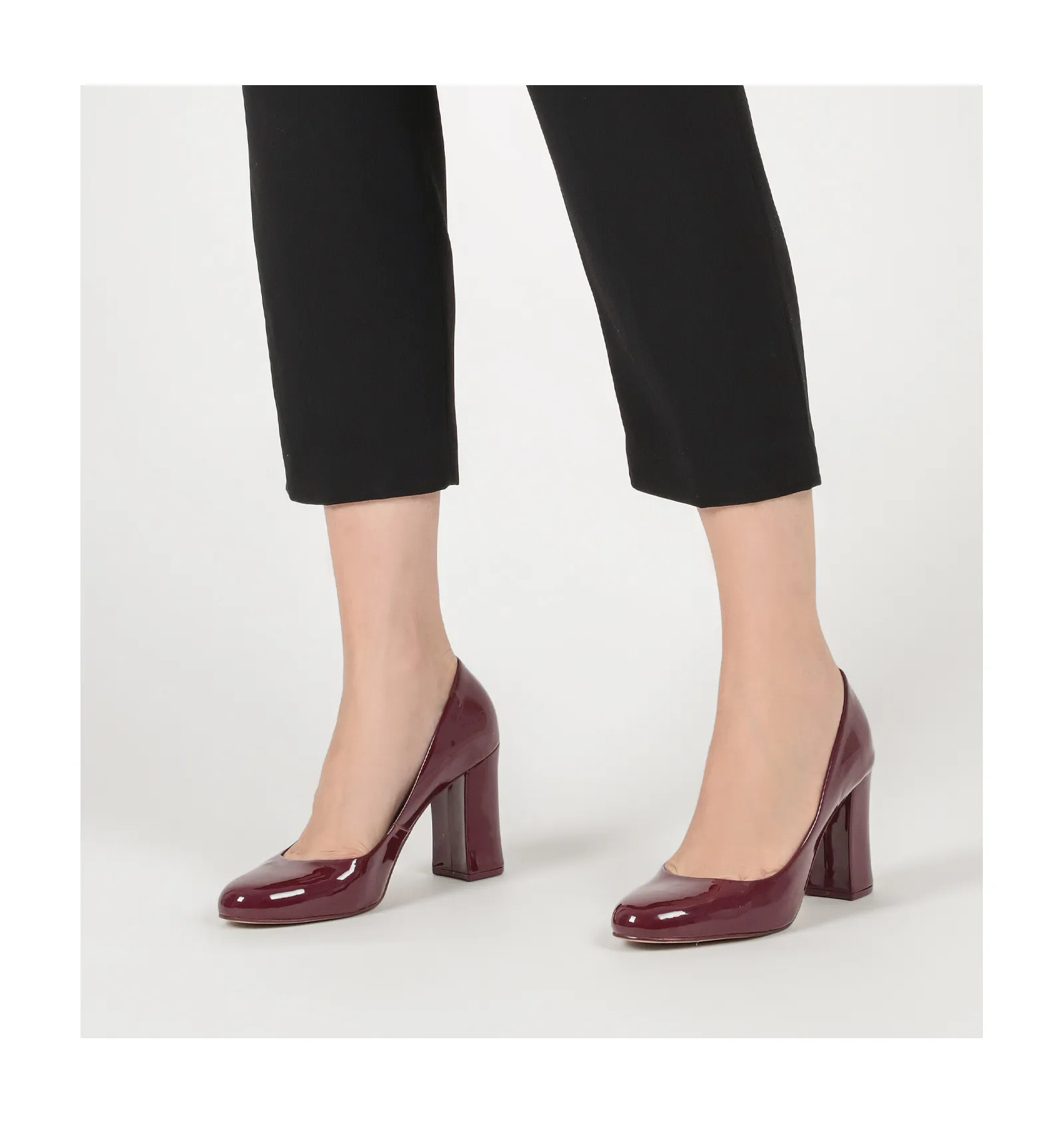 Scarpin Verniz Vinho