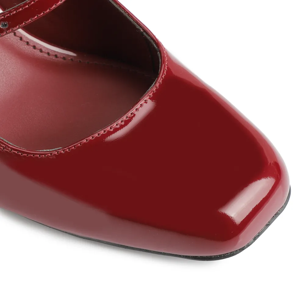 Scarpin Verniz Vinho - imagem 6