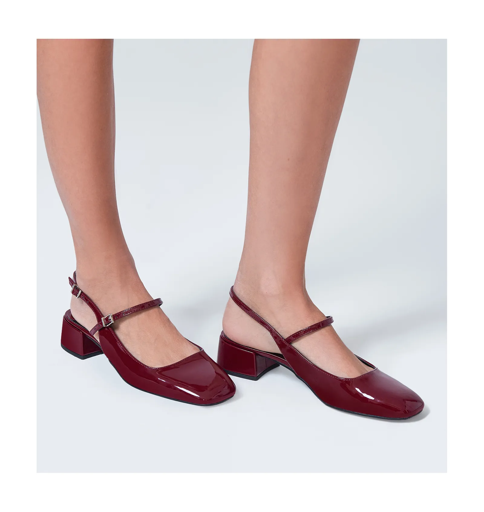 Scarpin Verniz Vinho
