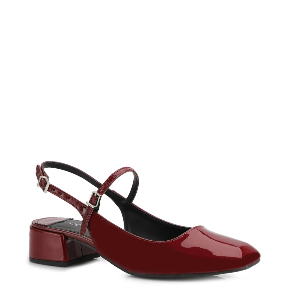 Scarpin Verniz Vinho