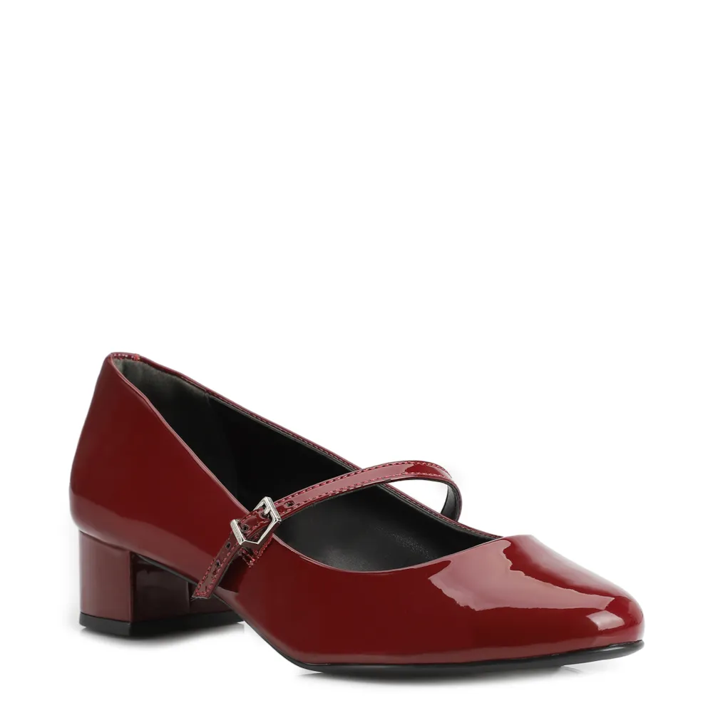Scarpin Verniz Vinho