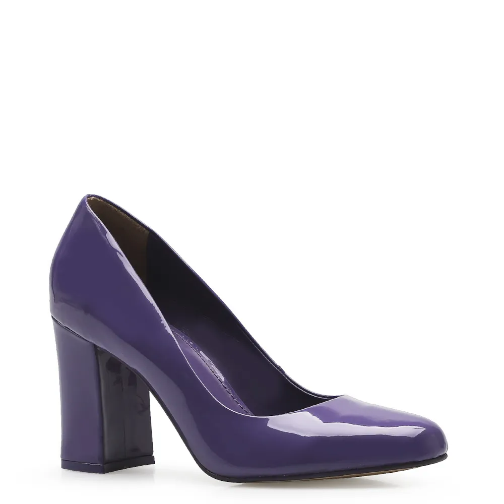 Scarpin Verniz Violeta