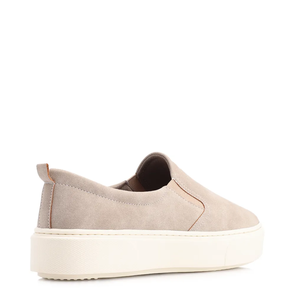  Slip On Alt Camurça Bege - imagem 3