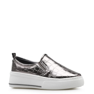 Alternativo Croco Prata Velho