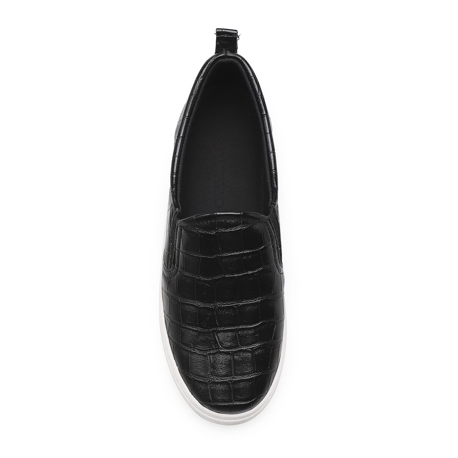 Slip On Alternativo Croco Preto