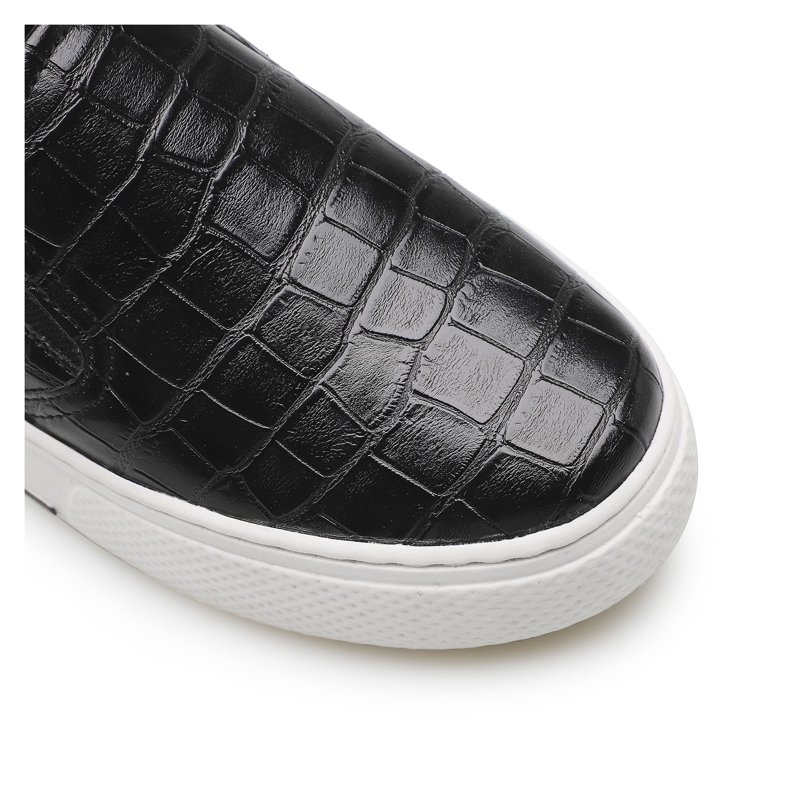 Slip On Alternativo Croco Preto