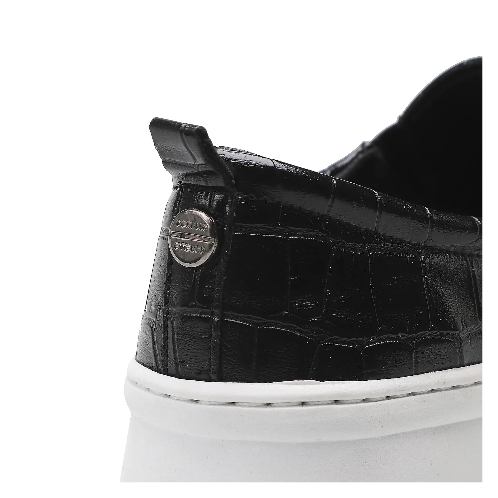 Slip On Alternativo Croco Preto