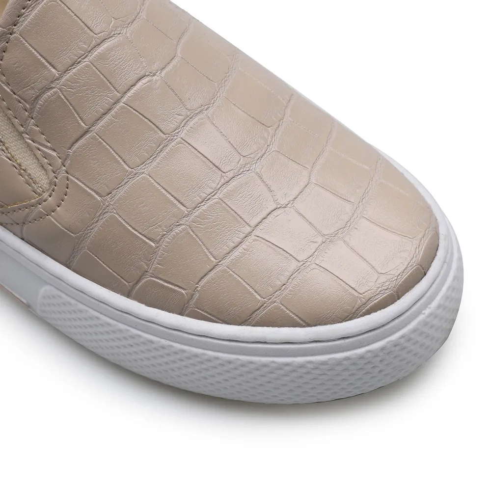 Slip On Alternativo Croco Vanilla - imagem 6