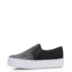 Slip On Brilho Alternativo Camurça Preto - imagem 4