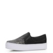 Slip On Brilho Alternativo Camurça Preto - imagem 4