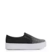 Slip On Brilho Alternativo Camurça Preto - imagem 2
