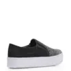 Slip On Brilho Alternativo Camurça Preto - imagem 3