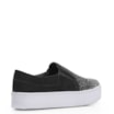 Slip On Brilho Alternativo Camurça Preto - imagem 3