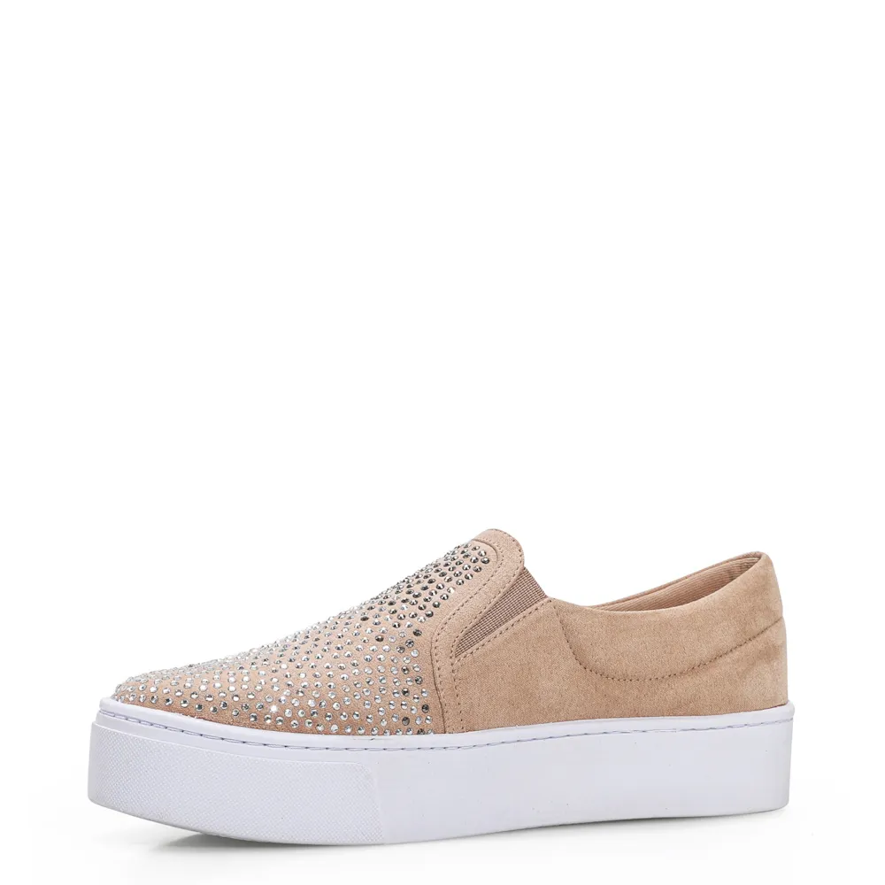 Slip On Brilho Alternativo Camurça Rosado - imagem 4