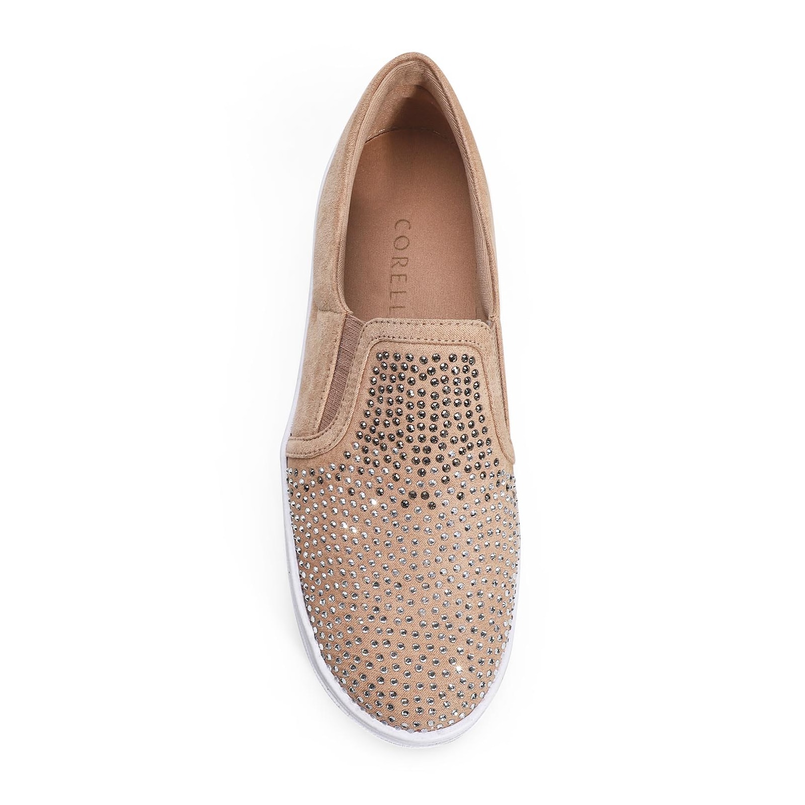 Slip On Brilho Alternativo Camurça Rosado