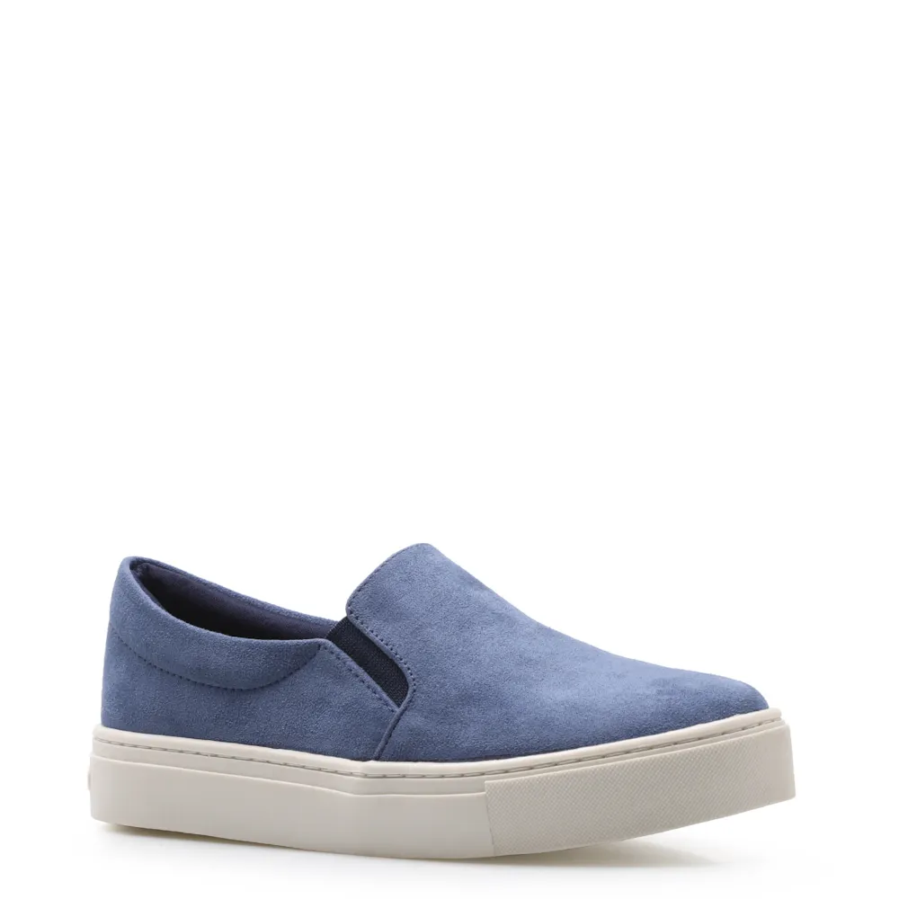 Slip On Camurça Azul