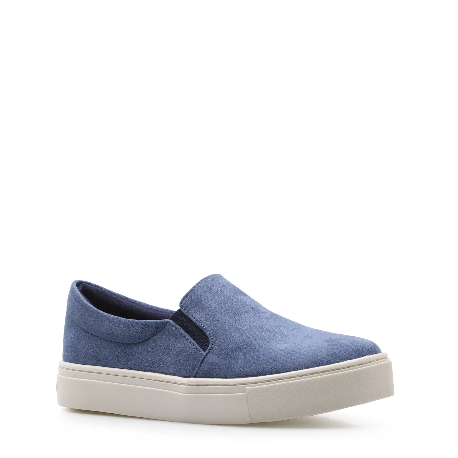 Slip On Camurça Azul