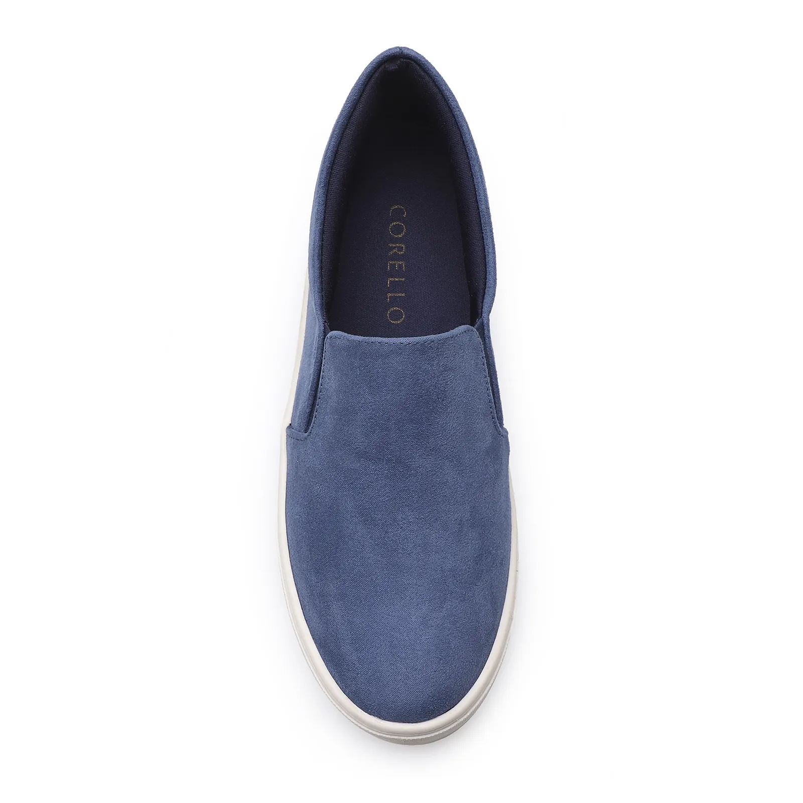 Slip On Camurça Azul
