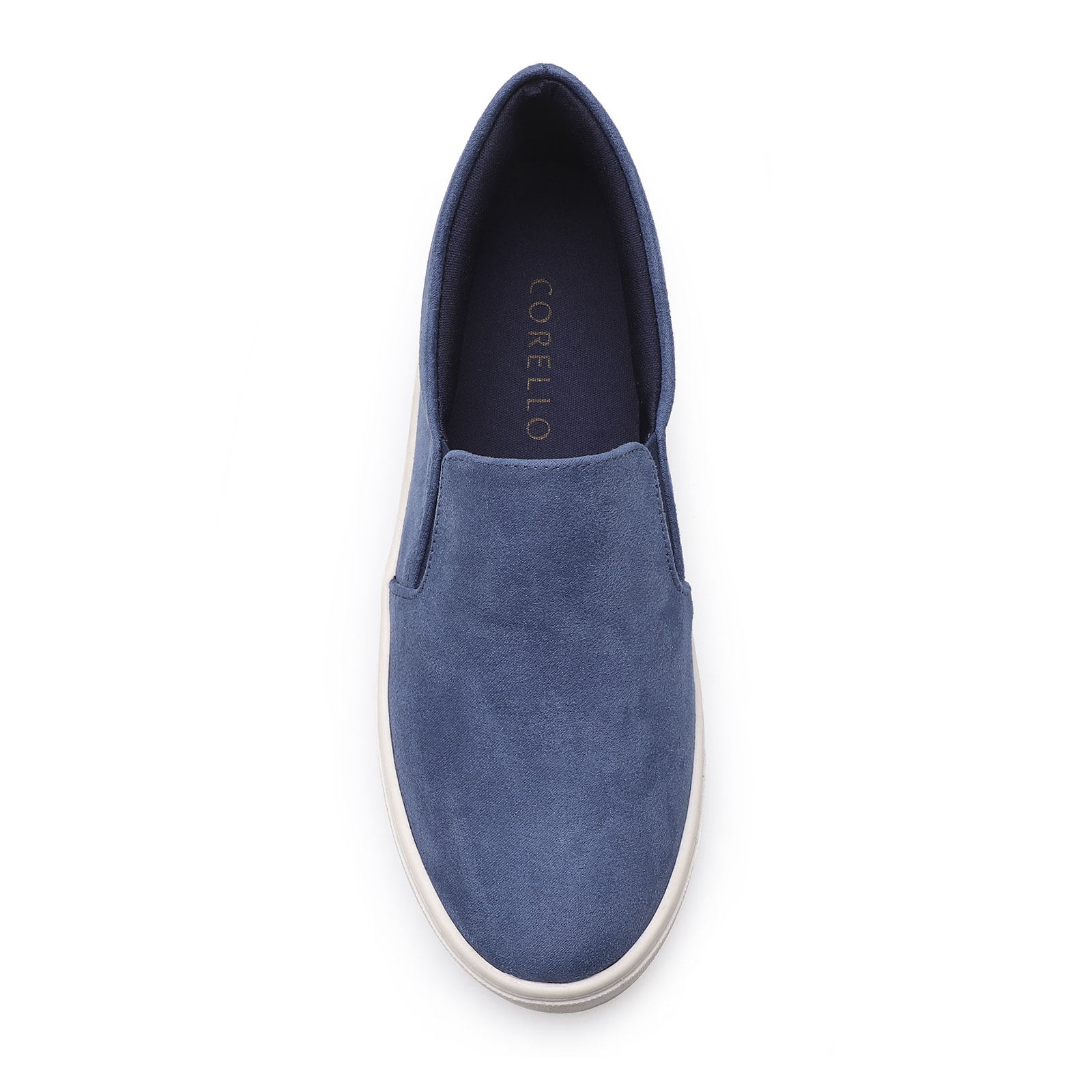 Slip On Camurça Azul