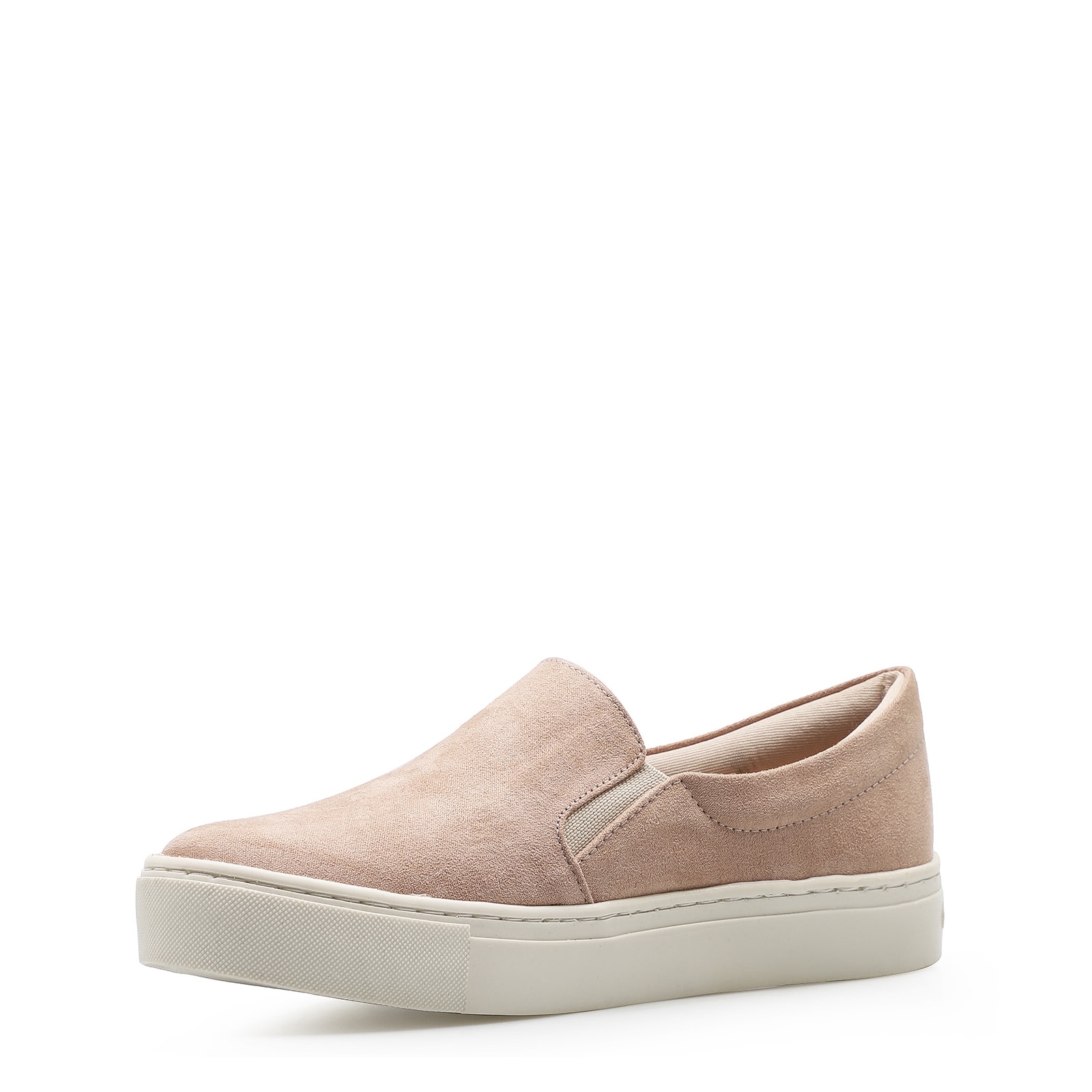 Slip On Camurça Bege