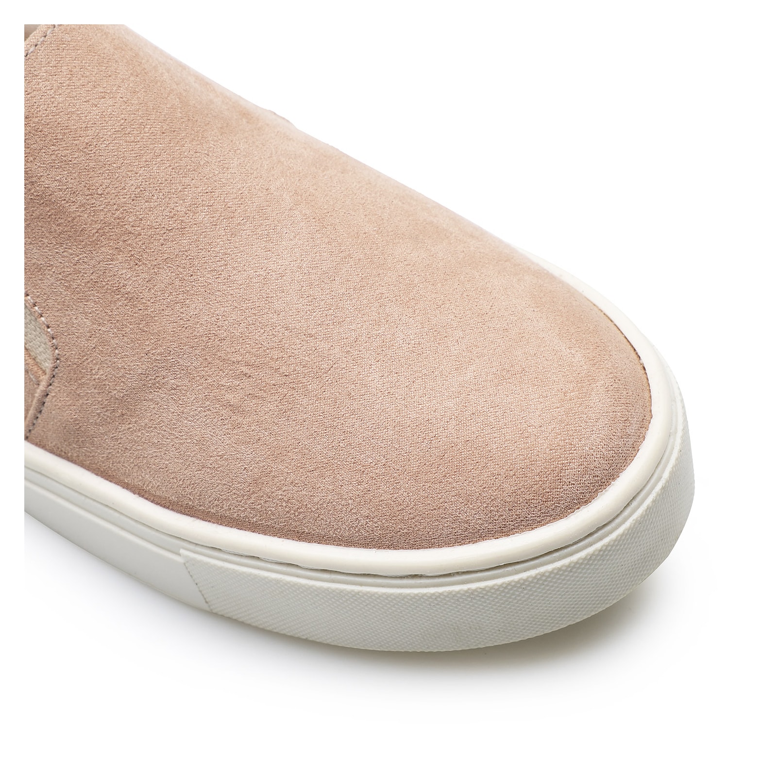 Slip On Camurça Bege