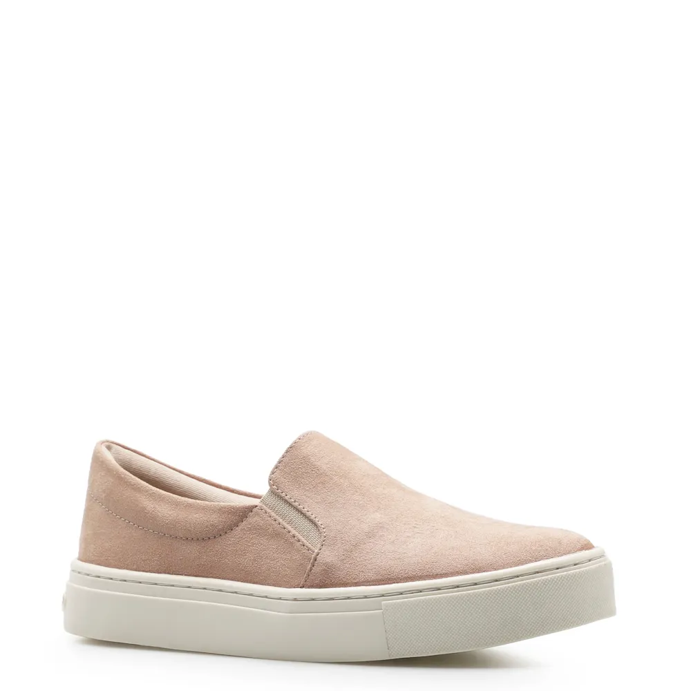 Slip On Camurça Bege
