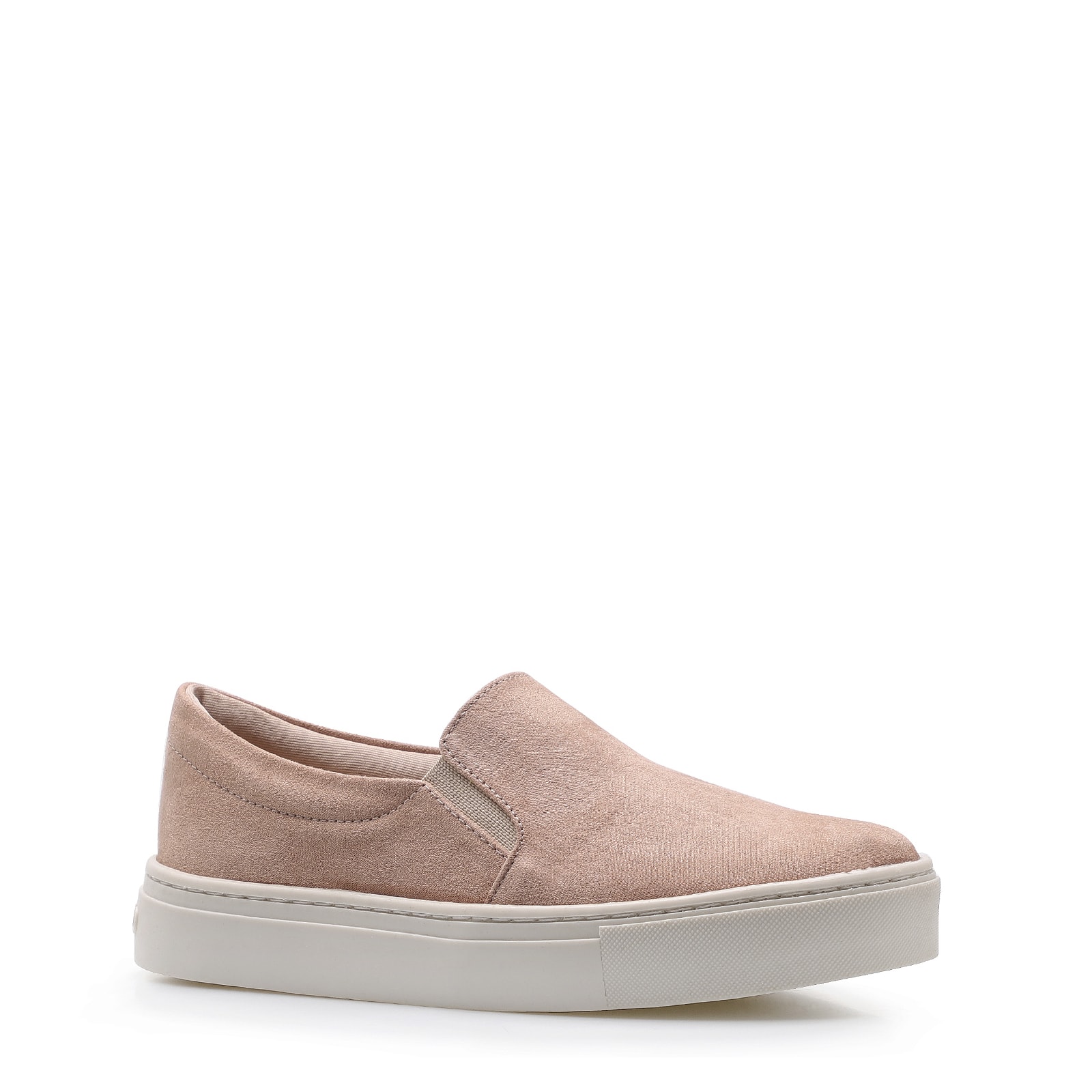 Slip On Camurça Bege