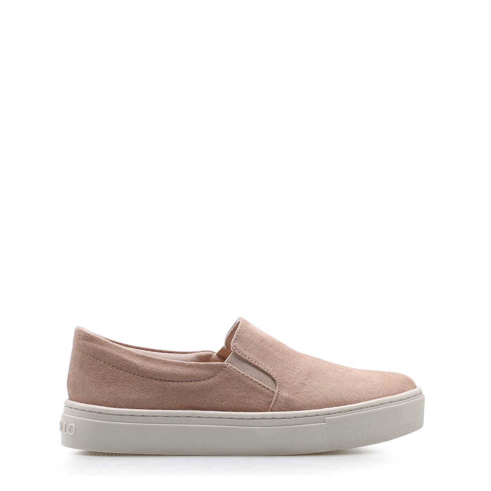 Slip On Camurça Bege
