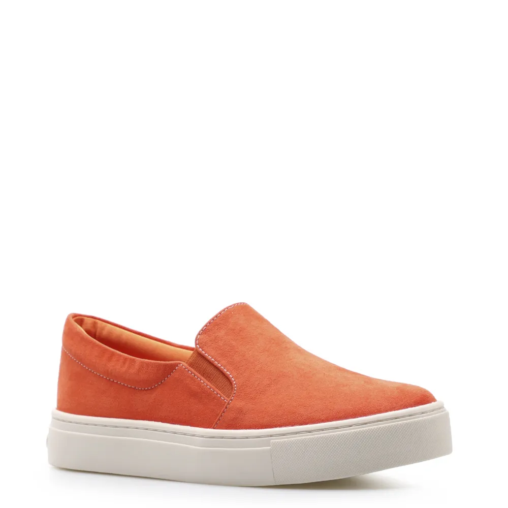 Slip On Camurça Laranja