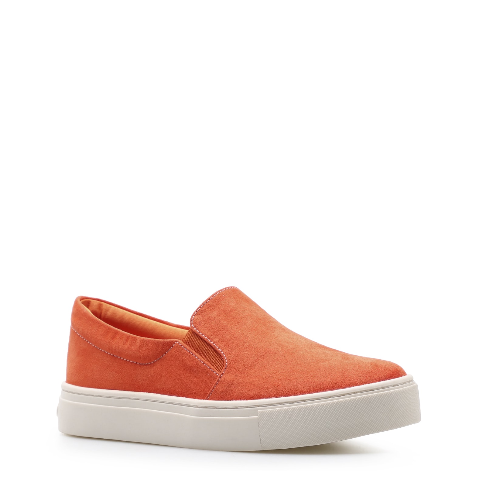 Slip On Camurça Laranja