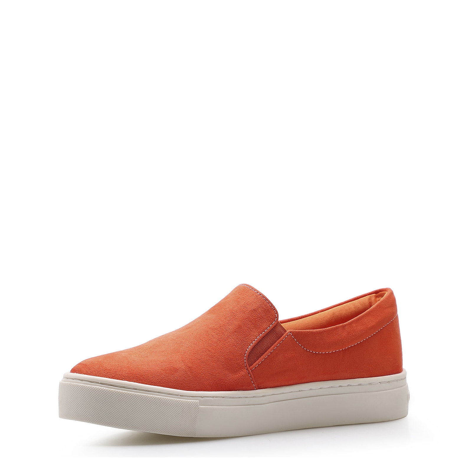 Slip On Camurça Laranja