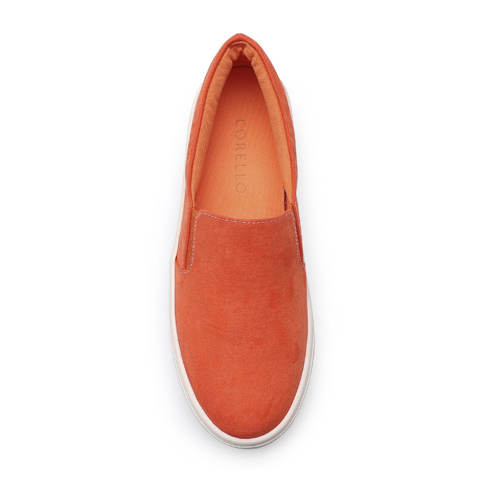 Slip On Camurça Laranja