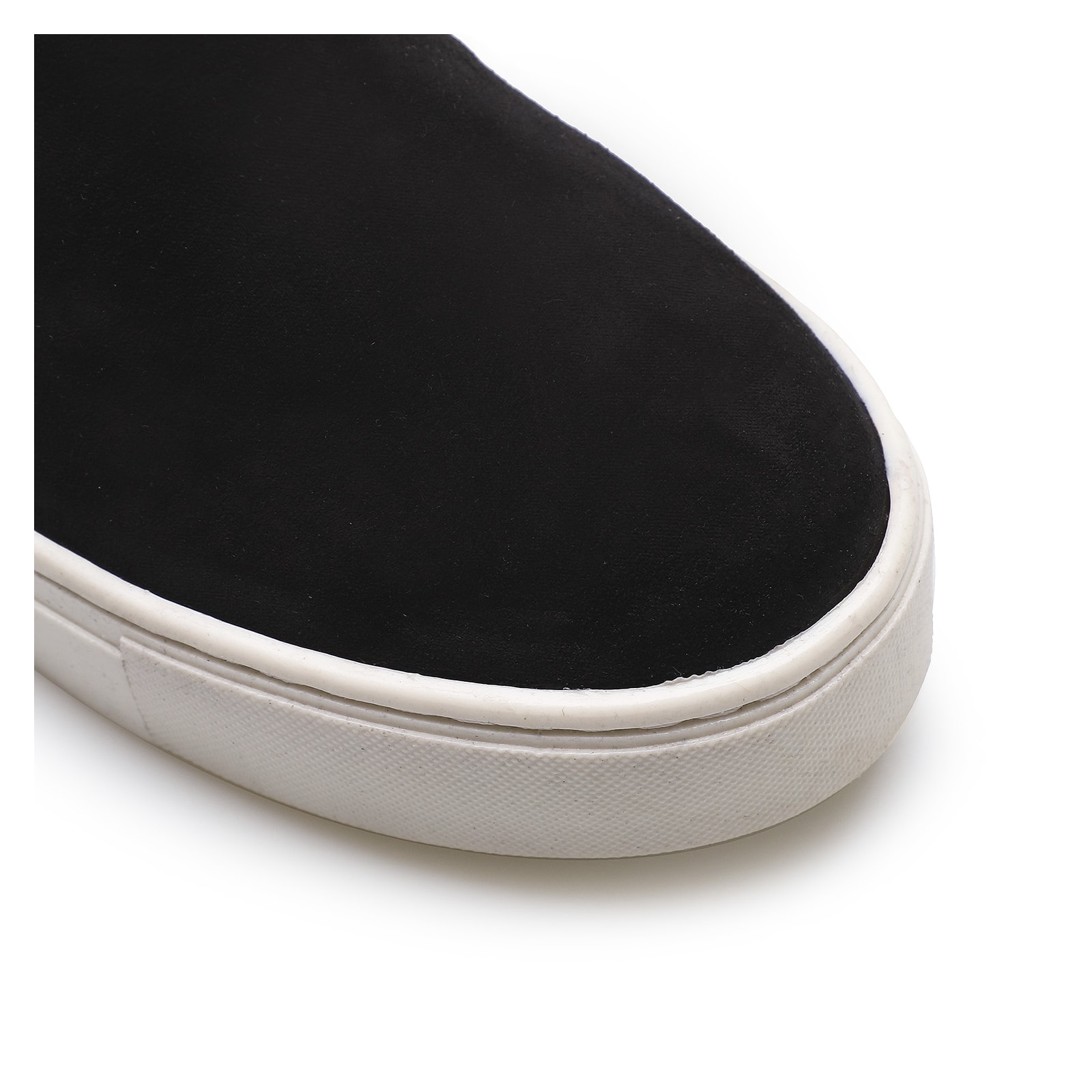 Slip On Camurça Preto