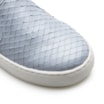 Slip On Couro Python Escamado Azul - imagem 6