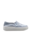 Slip On Couro Python Escamado Azul - imagem 2