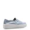 Slip On Couro Python Escamado Azul - imagem 3