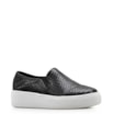 Slip On Couro Python Escamado Preto - imagem 1