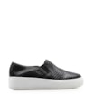 Slip On Couro Python Escamado Preto - imagem 2