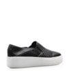 Slip On Couro Python Escamado Preto - imagem 3